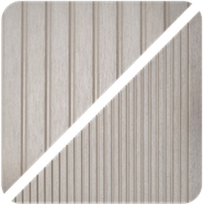 Bordázott WPC burkolat fehér tölgy 2,9 m