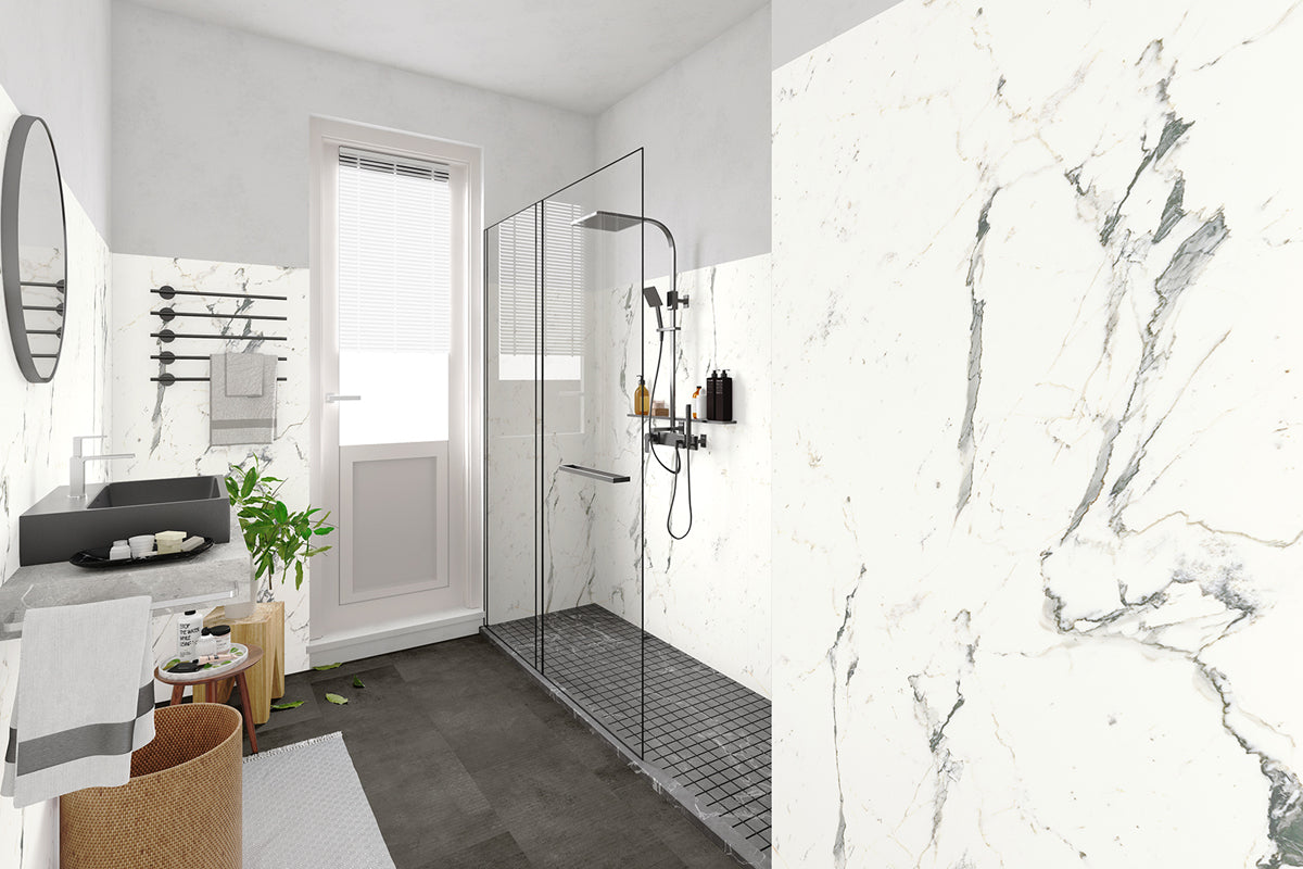CERAMIN XXL Carrara Vained White 2550*1202*3mm 34/AC6 57585 3,065 m2