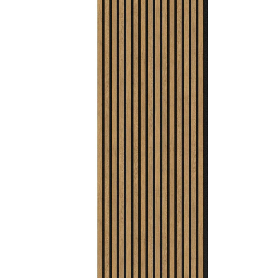 Akusztikus falpanel 1,66 m2 Rusztikus tölgy 275x60,4cmx2,1 cm