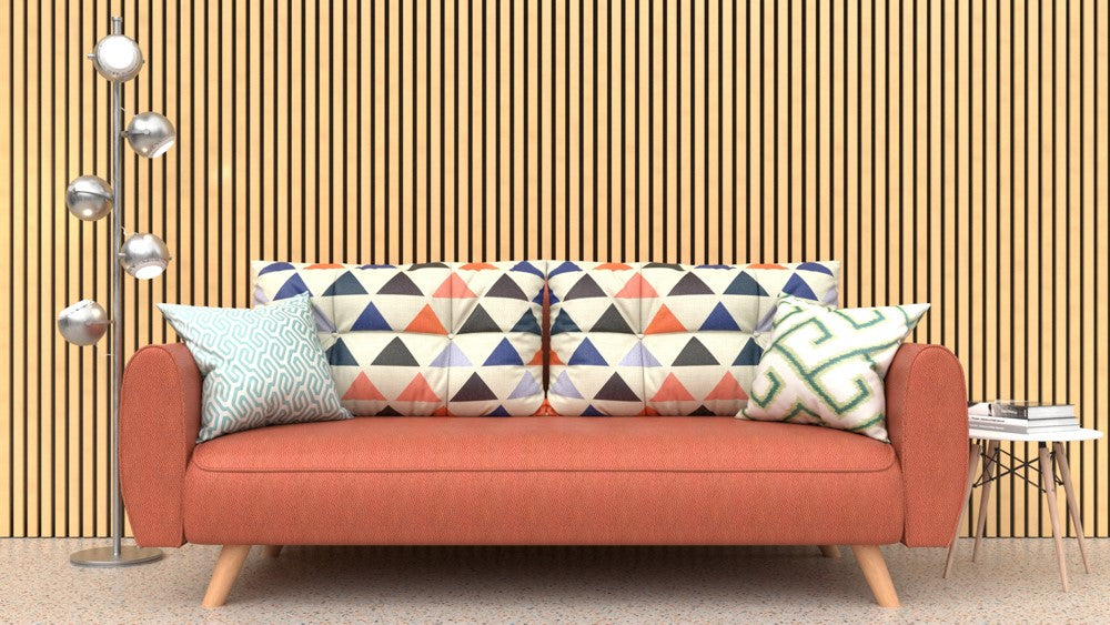 Akusztikus falpanel 1,66 m2 Juharfa 275x60,4cmx2,1 cm