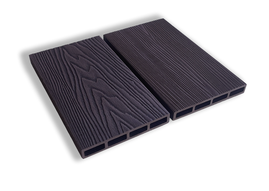 Forest Hybrid 3D WPC kerítés léc csokoládébarna