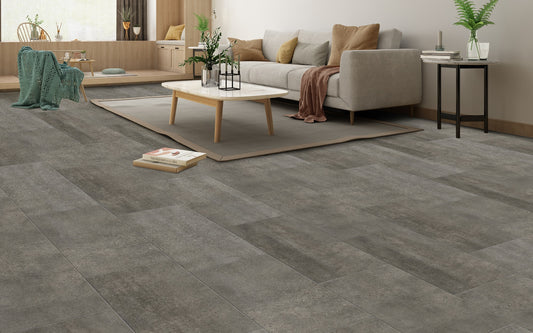 Grey kőhatású SPC padló alátéttel