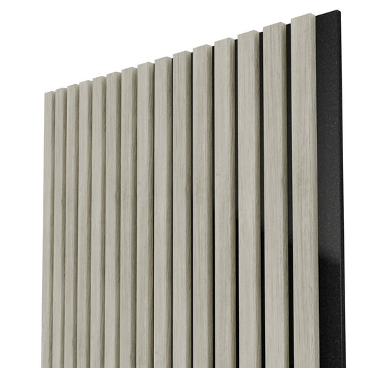 Akusztikus falpanel 1,66 m2 Holdfény tölgy 275x60,4cmx2,1 cm
