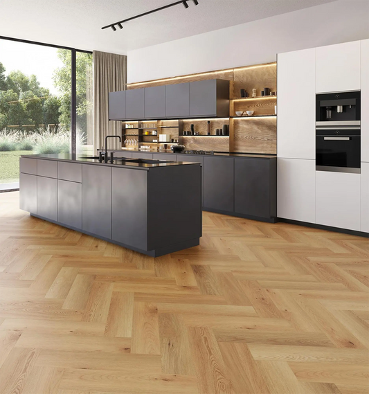 Splendour halszálka mintás SPC padló