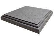 WPC kerítés oszlop kalap világos antracit