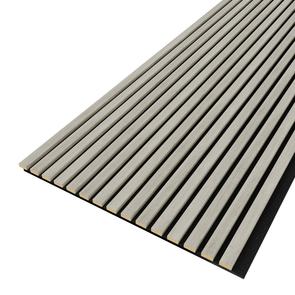Akusztikus falpanel 1,66 m2 Holdfény tölgy 275x60,4cmx2,1 cm