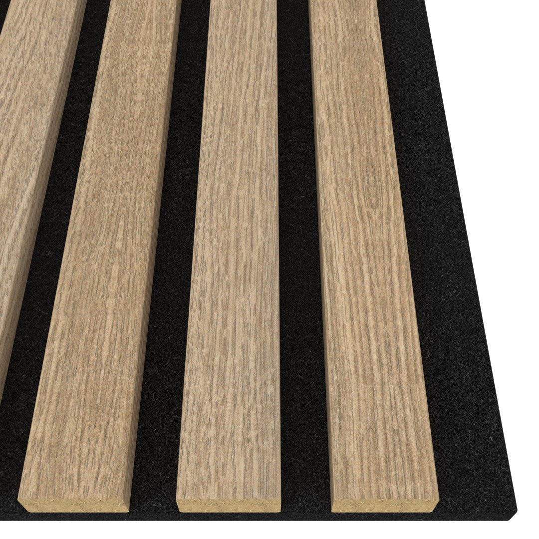 Akusztikus falpanel 1,66 m2 Tejkaramella 275x60,4cmx2,1 cm
