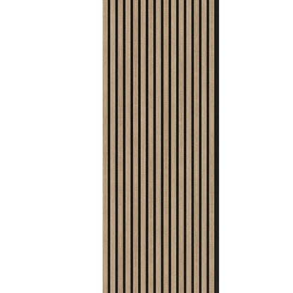 Akusztikus falpanel 1,66 m2 Tejkaramella 275x60,4cmx2,1 cm