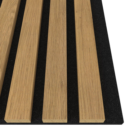 Akusztikus falpanel 1,66 m2 Rusztikus tölgy 275x60,4cmx2,1 cm