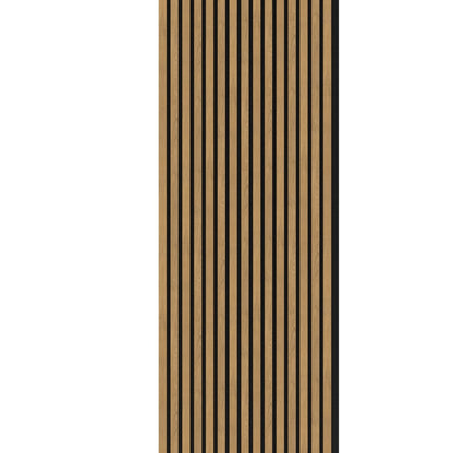Akusztikus falpanel 1,66 m2 Rusztikus tölgy 275x60,4cmx2,1 cm