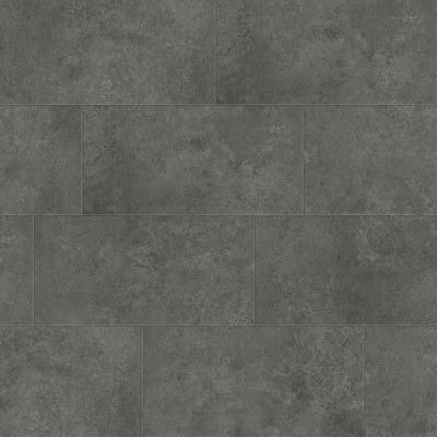 Dark grey kőhatású SPC padló alátéttel